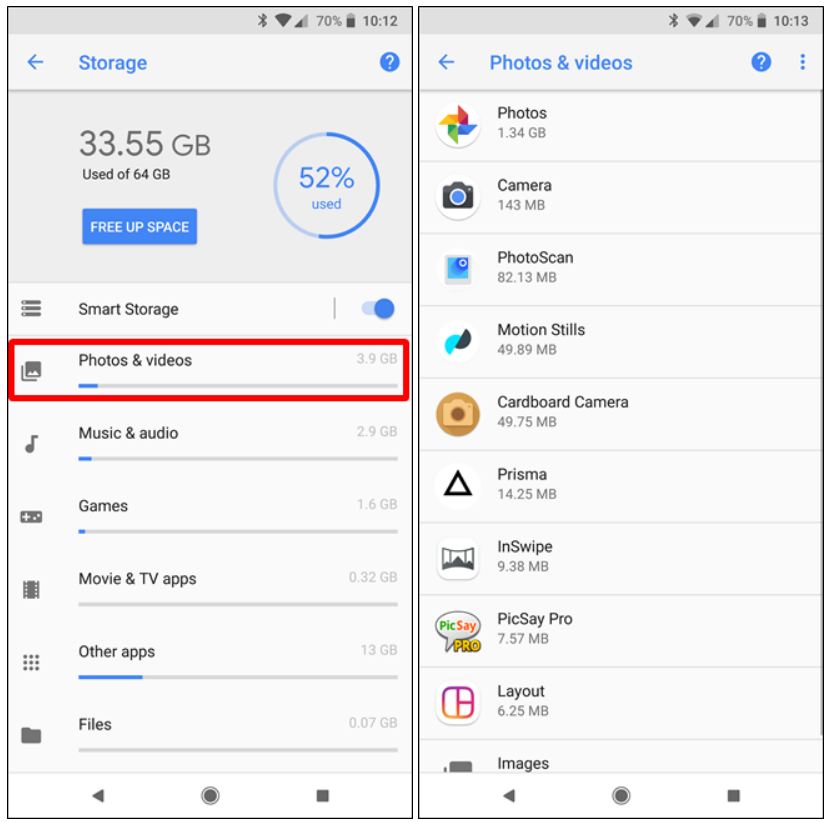 5 trucchi per liberare spazio su Android + 1 strumento