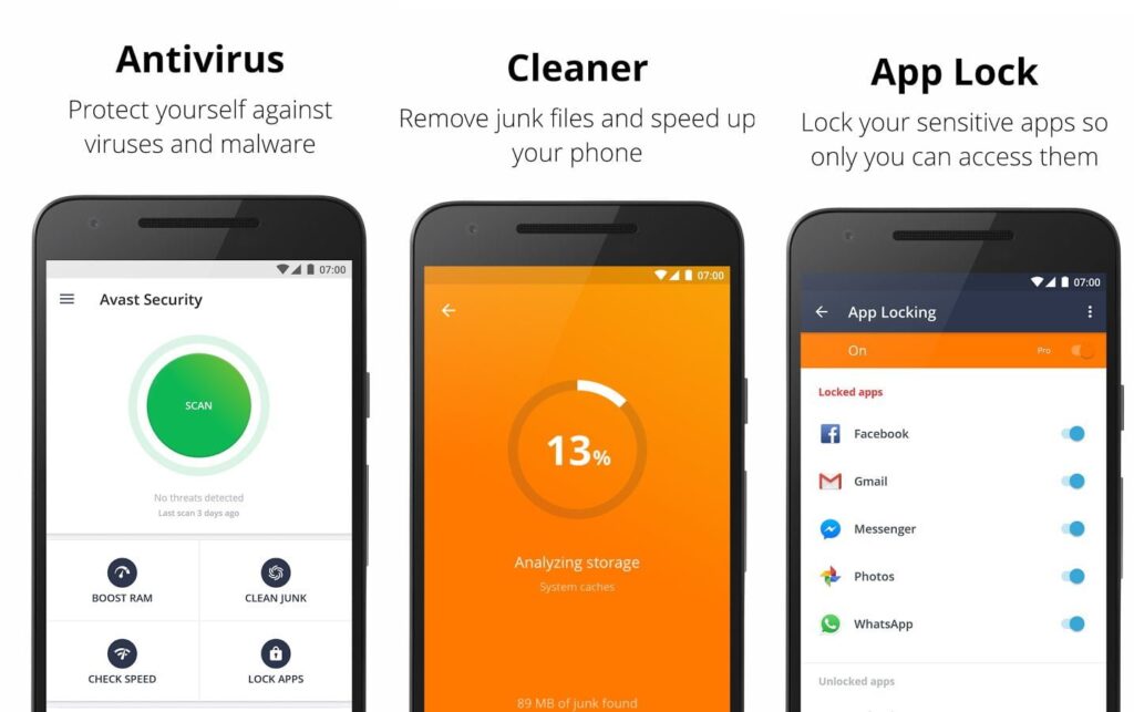 6 applicazioni antivirus gratuite per dispositivi mobili