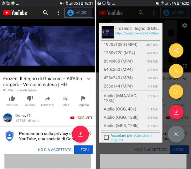 8 applicazioni per scaricare video gratis su Android